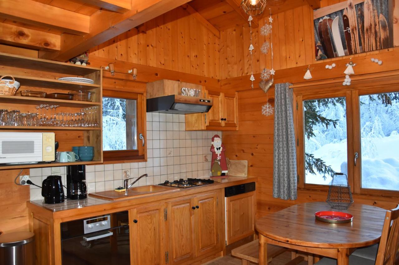 Chalet L'Armoy La Giettaz Buitenkant foto
