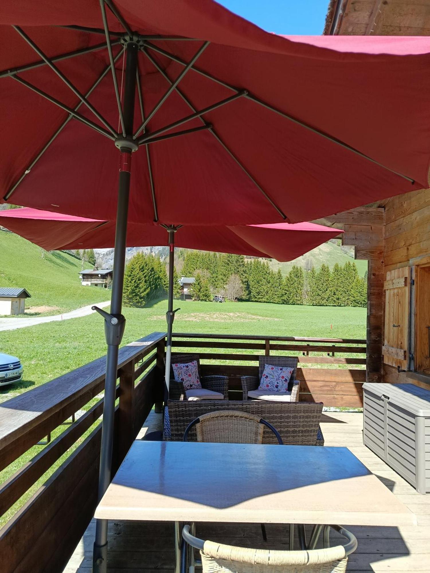 Chalet L'Armoy La Giettaz Buitenkant foto