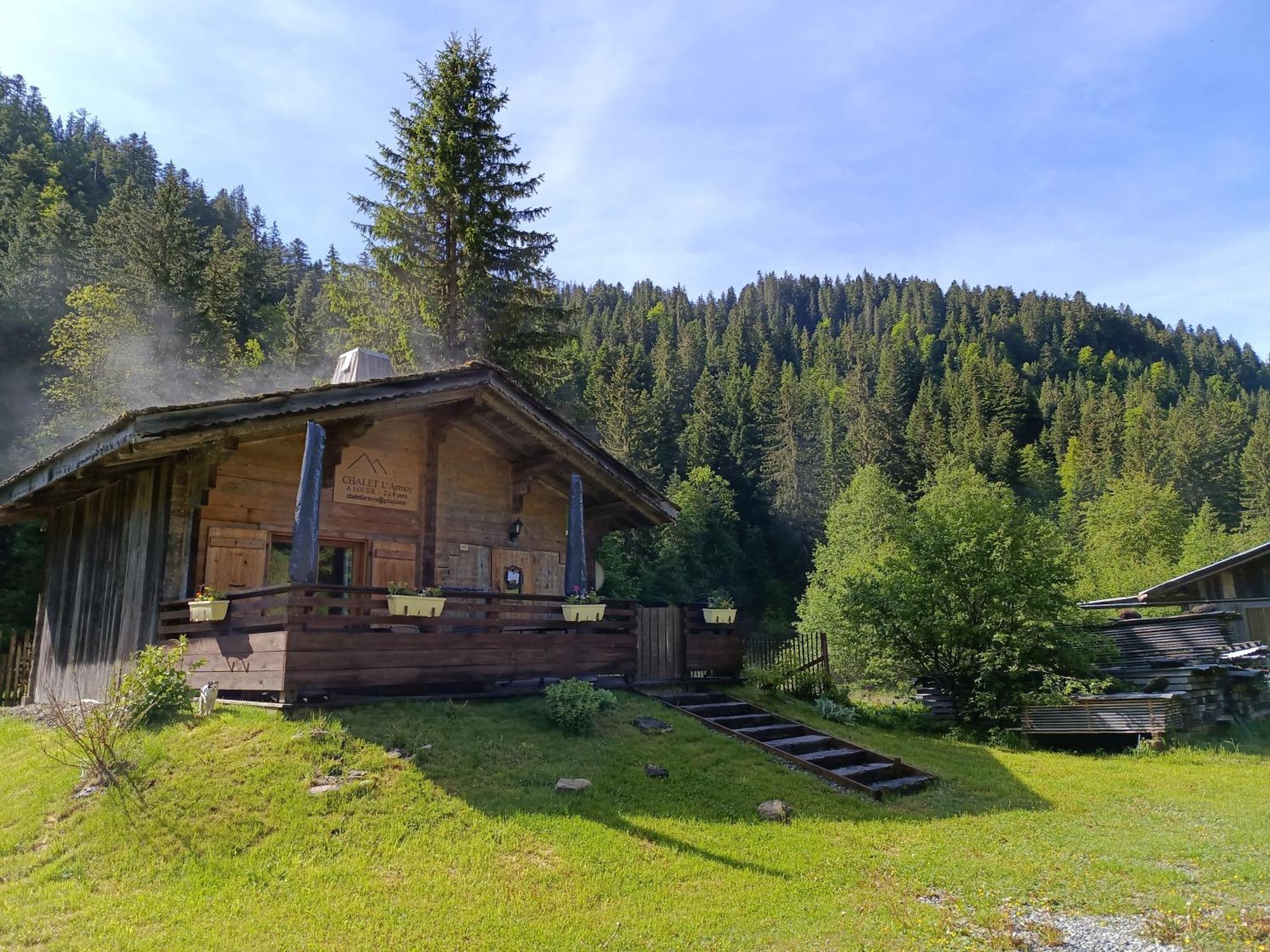 Chalet L'Armoy La Giettaz Buitenkant foto